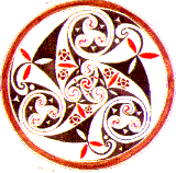 Fig. 1: Celtic Spiral Roundel # 1 Susan Yee