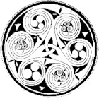 Fig. 9: Celtic Spiral Roundel # 8,
    Susan Yee