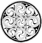 Fig. 11: Celtic Spiral Roundel #
    10, Susan Yee