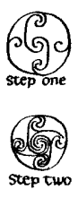 Fig. 15:
    Spiral Roundel freehand style (b)