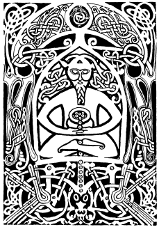 Celtic Art Coracle cover Art: Aidan
    Meehan - Cernunnos, Keeper of the Purse