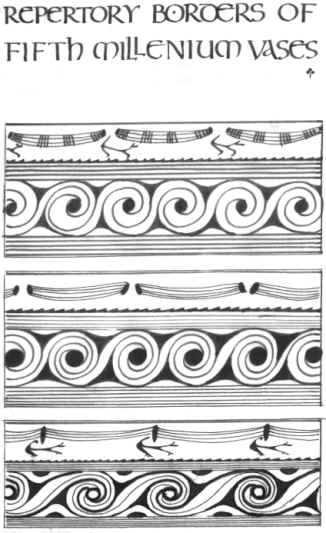 Fig. 109: Fifth-millennium Vase Borders
